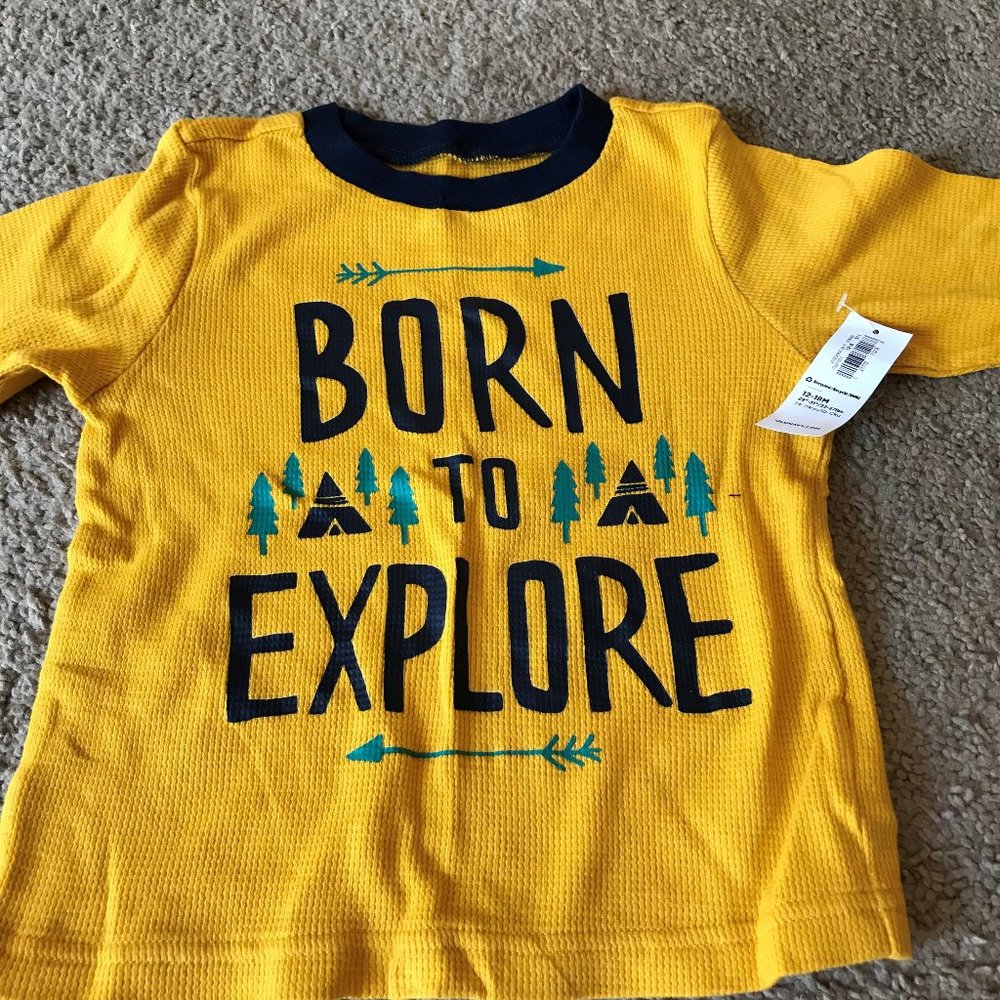 Long Sleeve Shirt & Pants for Toddler 12-18 months
